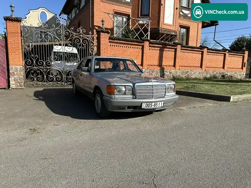 Mercedes-Benz S-Class 1987, фото з оголошення 2 з 12, VIN WDB1260201A270191