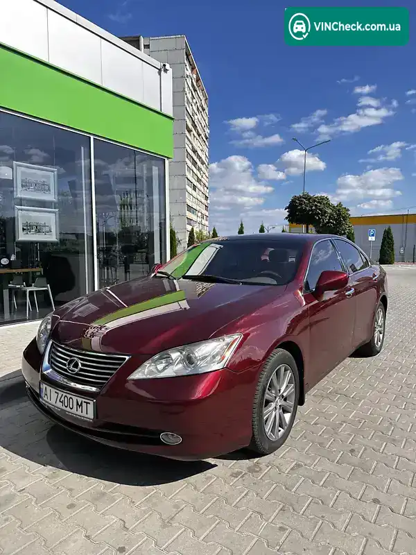 Lexus ES 2008, фото з оголошення 1 з 20, VIN JTHBJ46G082217158