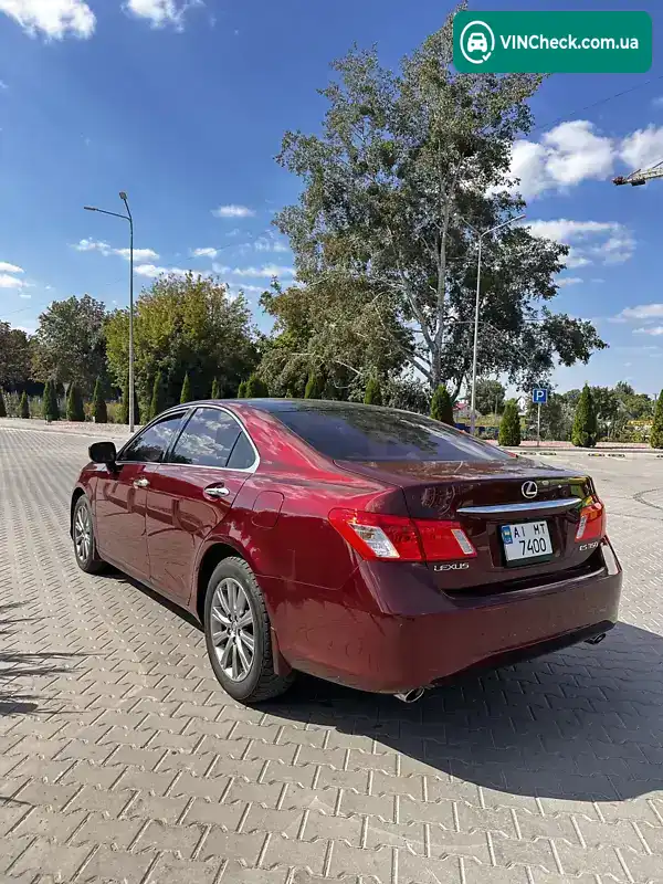 Lexus ES 2008, фото з оголошення 2 з 20, VIN JTHBJ46G082217158