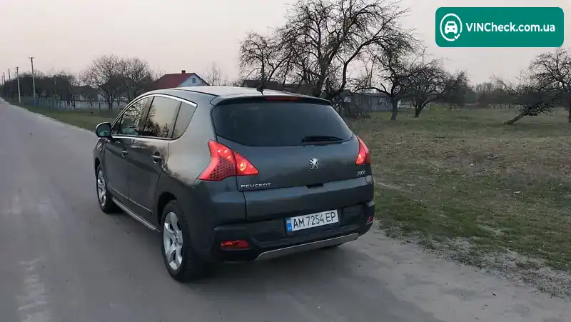 Peugeot 3008 2010, фото з оголошення 1 з 20, VIN VF30U9HZHAS100627