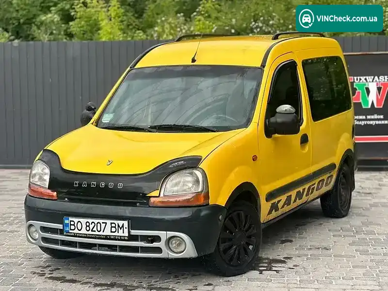 Renault Kangoo 1999, фото з оголошення 1 з 16, VIN VF1FC0DAF21273032