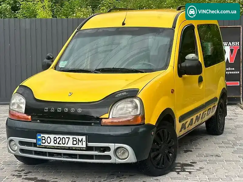 Renault Kangoo 1999, фото з оголошення 2 з 16, VIN VF1FC0DAF21273032