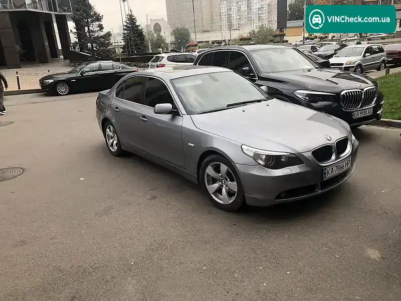 BMW 5 Series 2003, фото з оголошення 1 з 15, VIN WBANC71060B632698