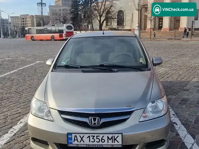 Honda City 2006, фото з оголошення 1 з 9, VIN NLAGE45506W052288