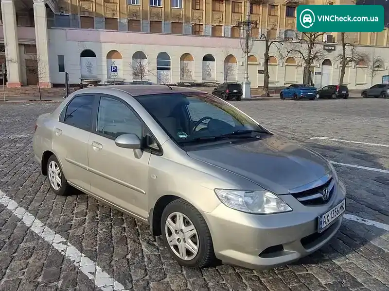 Honda City 2006, фото з оголошення 2 з 9, VIN NLAGE45506W052288