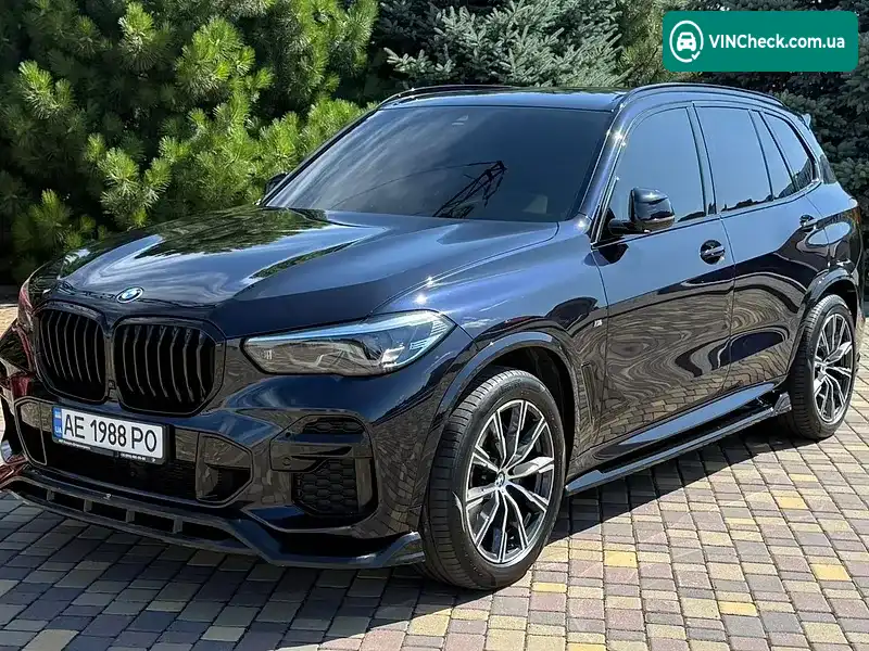 BMW X5 2021, фото з оголошення 1 з 20, VIN WBACR610X09K66025