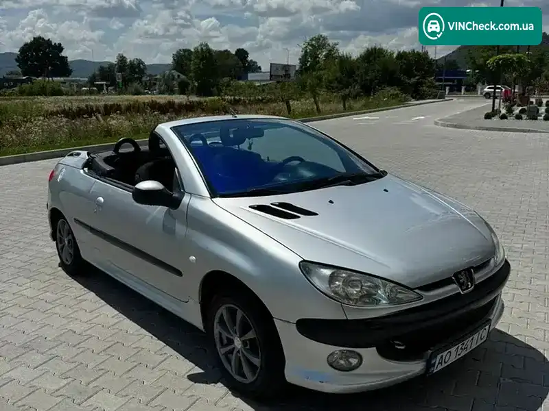 Peugeot 206 2003, фото з оголошення 1 з 15, VIN VF32DNFUF43058556