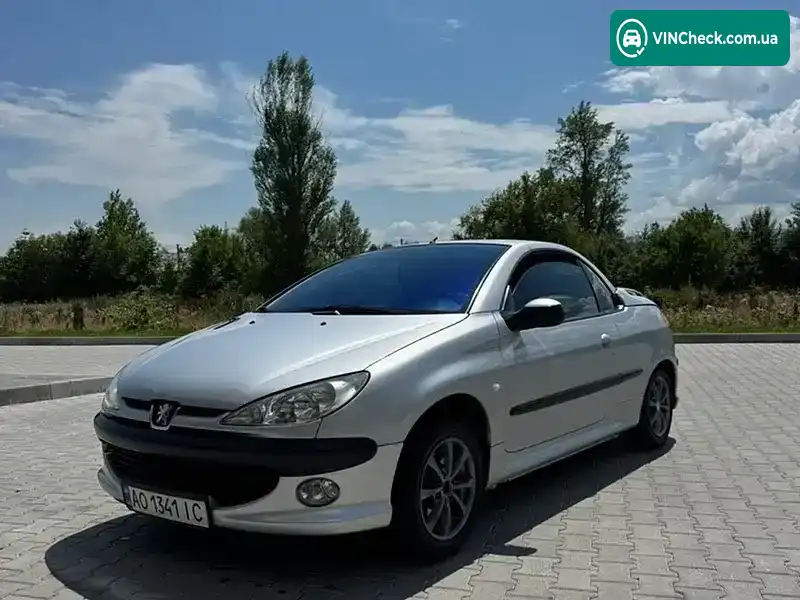 Peugeot 206 2003, фото з оголошення 2 з 15, VIN VF32DNFUF43058556