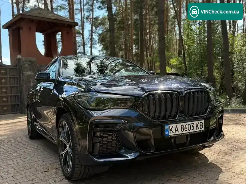 BMW X6 2022, фото з оголошення 2 з 20, VIN WBAGT210509L08659