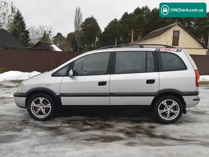 Opel Zafira 2000, фото з оголошення 2 з 21, VIN W0L0TGF75Y2197599