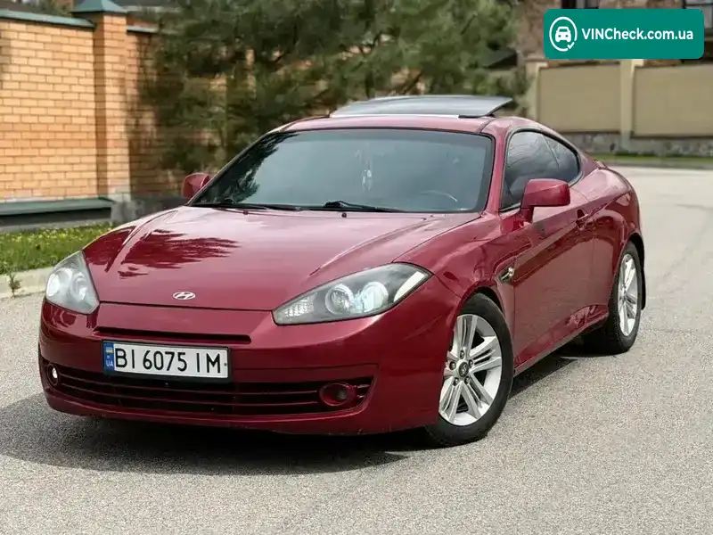 Hyundai Coupe 2008, фото з оголошення 2 з 13, VIN KMHHN61DP8U287070