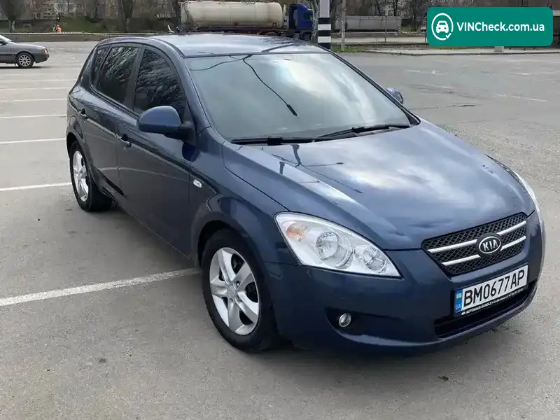 Kia Ceed 2007, фото з оголошення 1 з 15, VIN U5YFF24327L054006