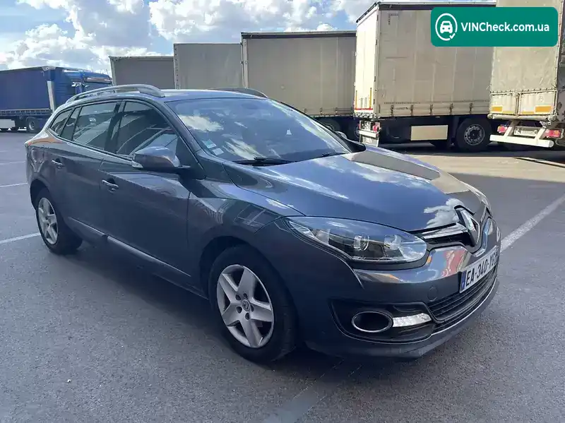 Renault Megane 2016, фото з оголошення 1 з 7, VIN VF1KZ890H54857919
