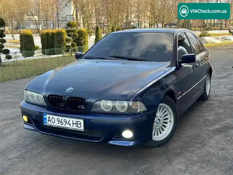 BMW 5 Series 1999, фото з оголошення 2 з 21, VIN WBADL81000GJ66156