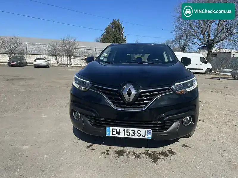 Renault Kadjar 2016, фото з оголошення 2 з 16, VIN VF1RFE00756745205