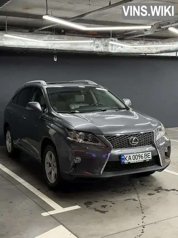 Lexus RX 2012, фото з оголошення 2 з 16, VIN 2T2BK1BA4CC122641