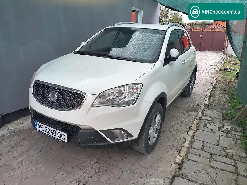 SsangYong Korando 2011, фото з оголошення, VIN Y7WCKSM40B0014352