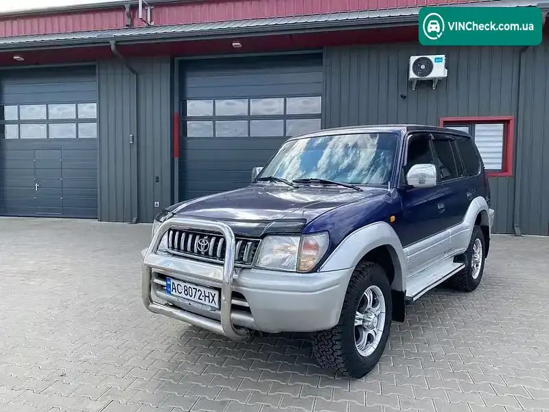 Toyota Land Cruiser Prado 1997, фото з оголошення 2 з 21, VIN JTB11UJ94V0005212