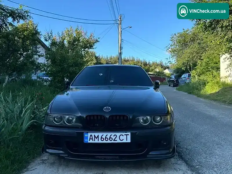 BMW 5 Series 2002, фото з оголошення 1 з 10, VIN WBAHA51060BA90755