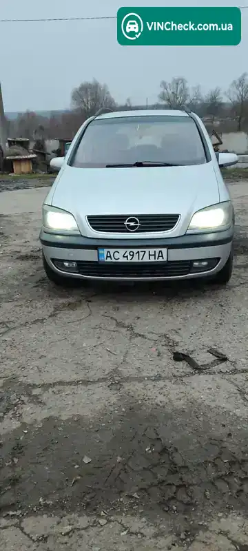 Opel Zafira 2001, фото з оголошення 1 з 21, VIN W0L0TGF7512168612