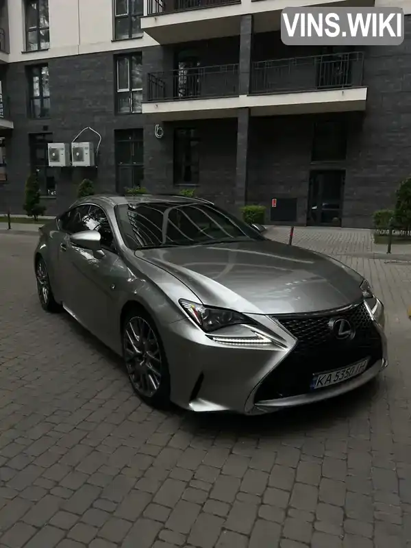 Lexus RC 2016, фото з оголошення 1 з 10, VIN JTHHA5BC4H5005039