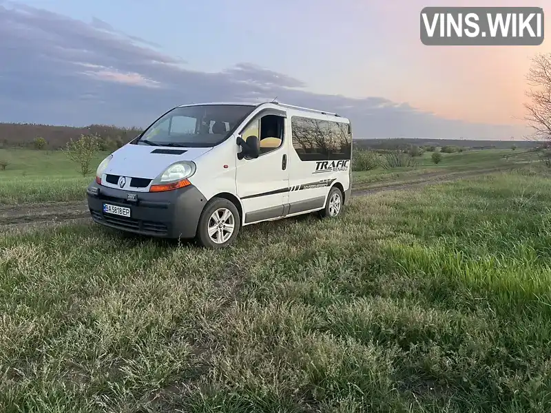 Renault Trafic 2002, фото з оголошення 2 з 17, VIN VF1FLABA52V129717