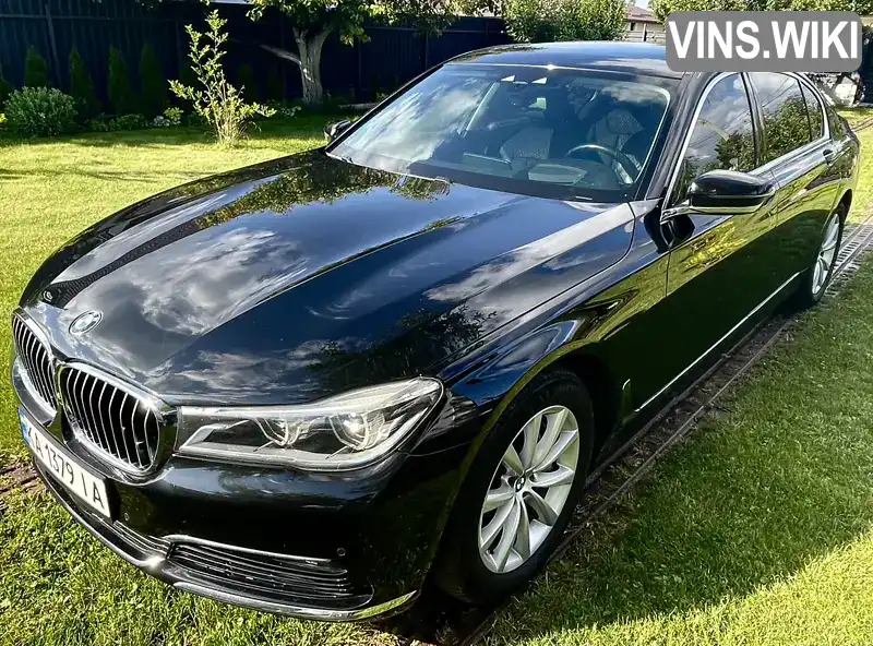 BMW 7 Series 2016, фото з оголошення 1 з 21, VIN WBA7F2C52GG420440