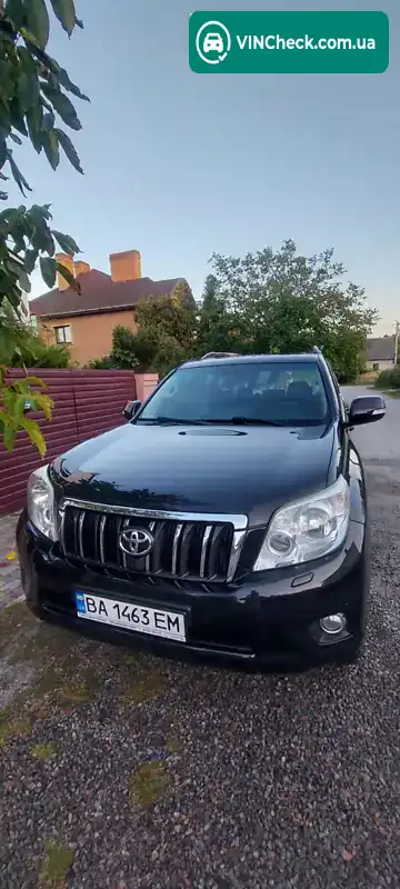 Toyota Land Cruiser Prado 2012, фото з оголошення 1 з 20, VIN JTEBX3FJ30K099905