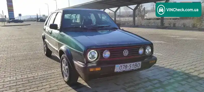 Volkswagen Golf 1988, фото з оголошення 1 з 17, VIN WVWZZZ1GZKW201554