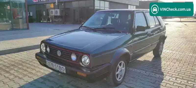 Volkswagen Golf 1988, фото з оголошення 2 з 17, VIN WVWZZZ1GZKW201554