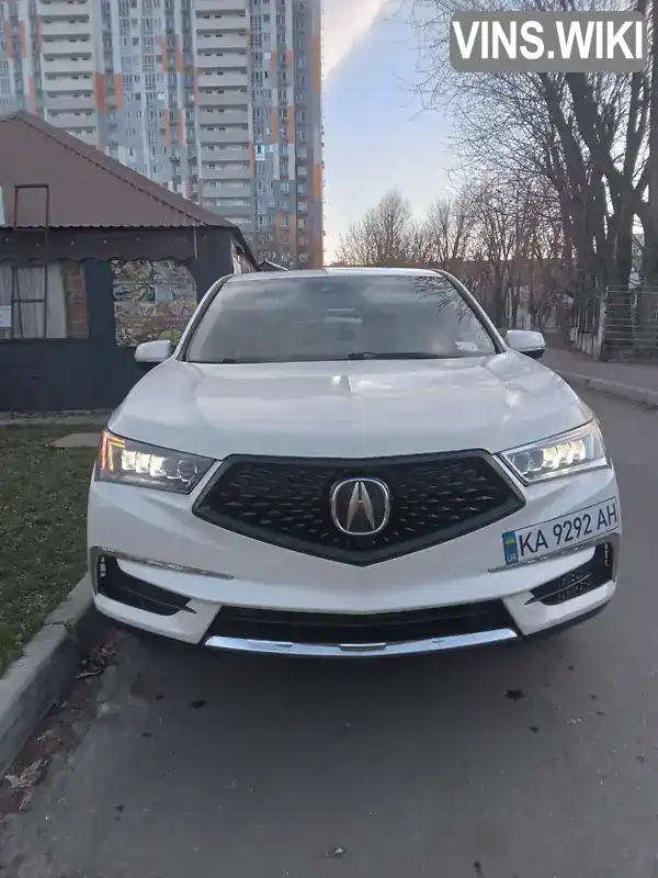 Acura MDX 2017, фото з оголошення 1 з 11, VIN 5J8YD4H59HL008298