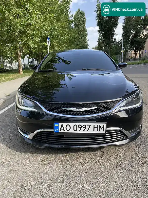 Chrysler 200 2016, фото з оголошення 2 з 13, VIN 1C3CCCAB7HN502657