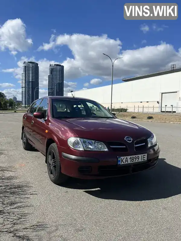 Nissan Almera 2002, фото з оголошення 1 з 17, VIN SJNFBAN16U0273136