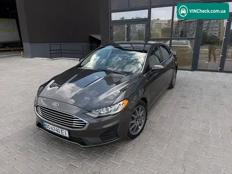 Ford Fusion 2019, фото з оголошення 2 з 21, VIN 3FA6P0G74KR249368