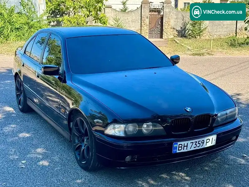 BMW 5 Series 2001, фото з оголошення 2 з 20, VIN WBAHB11000GA77606