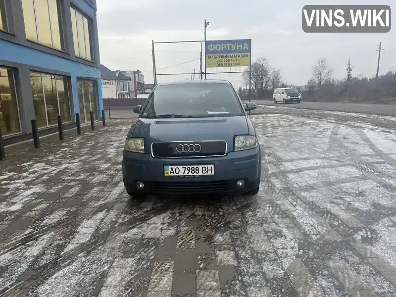 Audi A2 2001, фото з оголошення 1 з 10, VIN WAUZZZ8ZZ1N006413