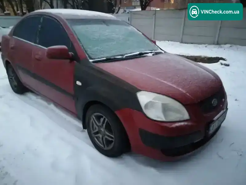 Kia Rio 2006, фото з оголошення 2 з 15, VIN Y6LDE22126L000603