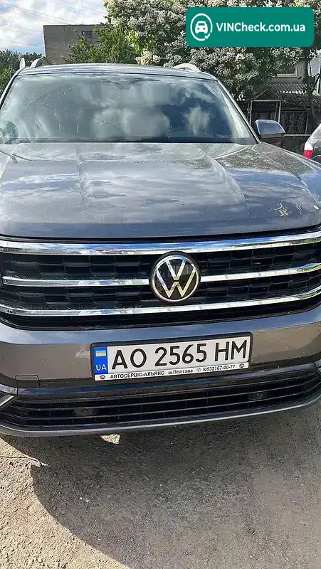 Volkswagen Atlas 2020, фото з оголошення 2 з 9, VIN 1V2BR2CAXMC520661
