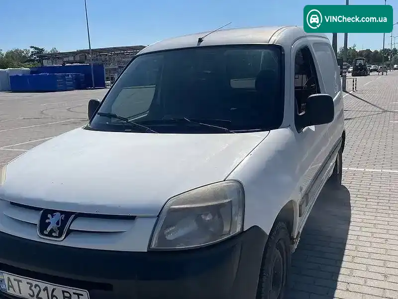 Peugeot Partner 2009, фото з оголошення 1 з 10, VIN VF3GB9HWC8J100443