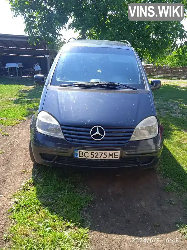 Mercedes-Benz Vaneo 2003, фото з оголошення 1 з 17, VIN WDB4147001N234220