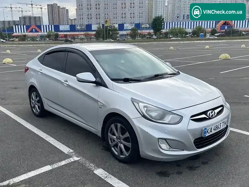 Hyundai Accent 2012, фото з оголошення 1 з 12, VIN Z94CU41DBCR182131