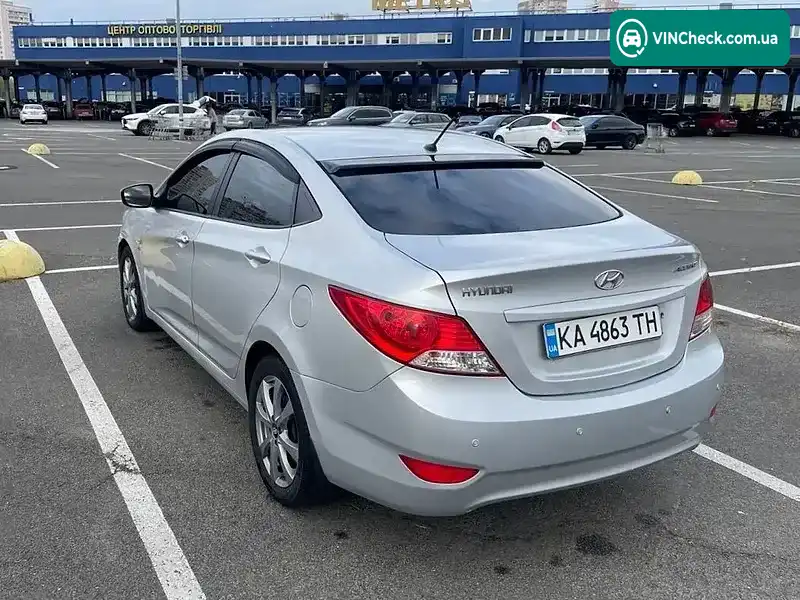 Hyundai Accent 2012, фото з оголошення 2 з 12, VIN Z94CU41DBCR182131