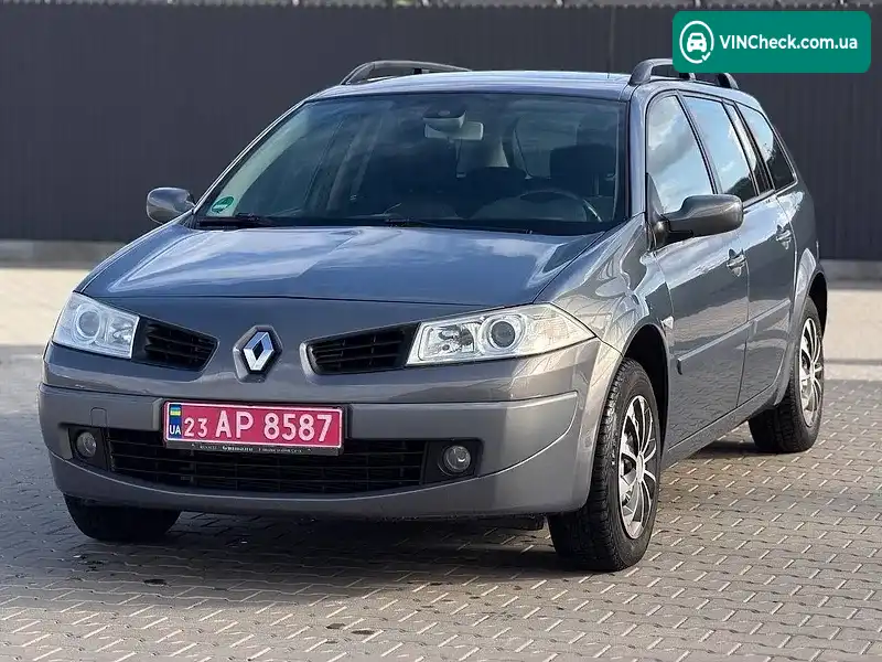 Renault Megane 2007, фото з оголошення 1 з 20, VIN VF1KM1R0H38464534