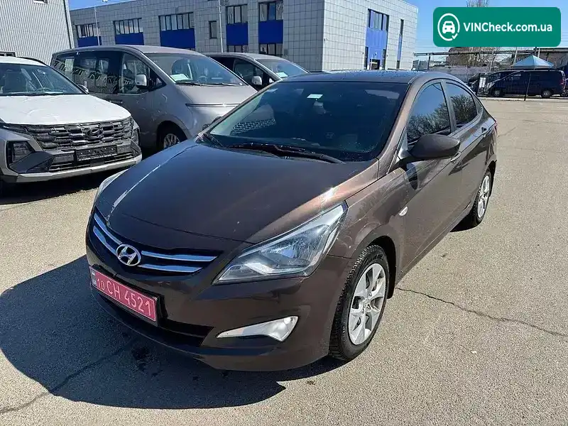 Hyundai Solaris 2016, фото з оголошення 1 з 10, VIN Z94CT41CAHR516330