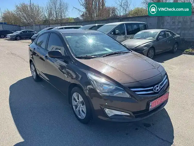 Hyundai Solaris 2016, фото з оголошення 2 з 10, VIN Z94CT41CAHR516330