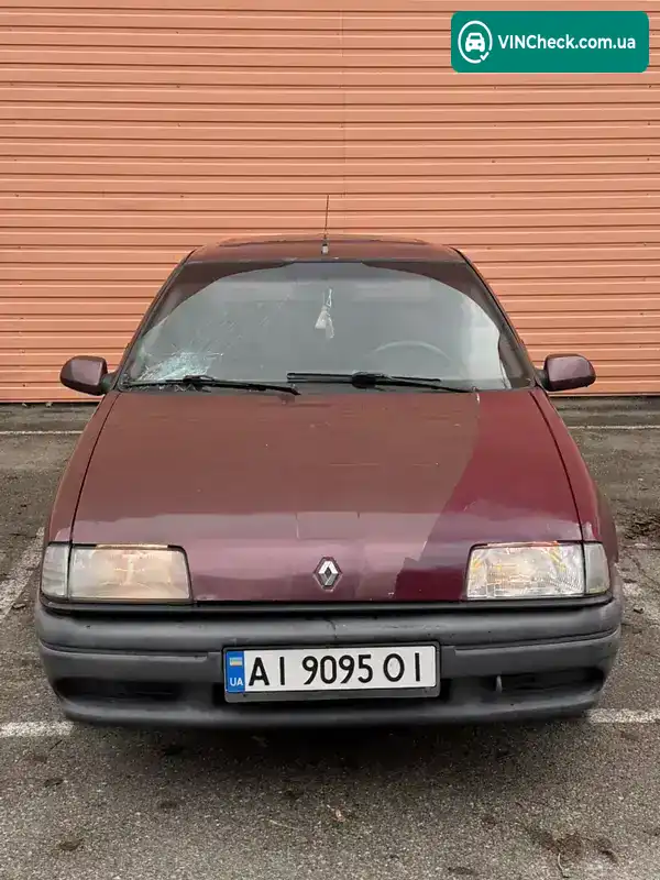 Renault 19 1990, фото з оголошення 2 з 13, VIN VF1L53B0502852982