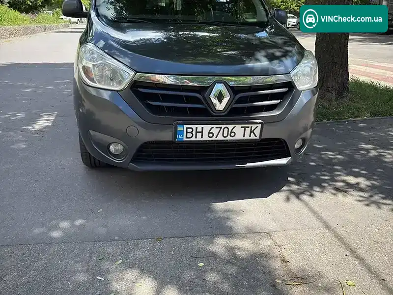 Renault Lodgy 2016, фото з оголошення 2 з 16, VIN VF1JSRDL454873409