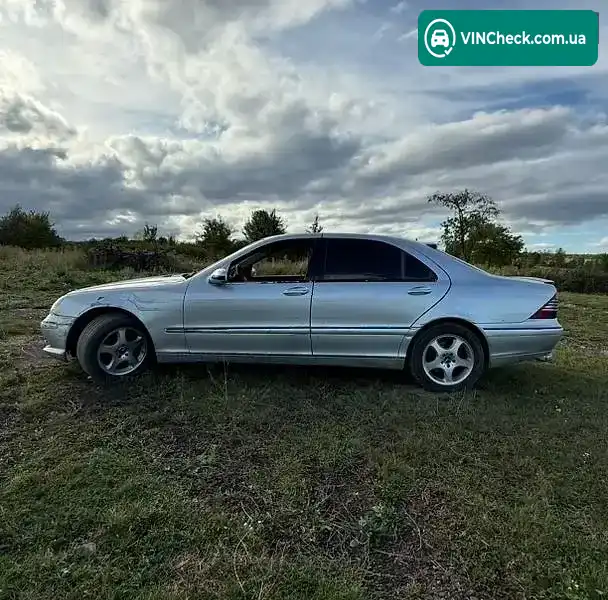 Mercedes-Benz S-Class 2002, фото з оголошення 2 з 14, VIN WDBNG70JX2A276541
