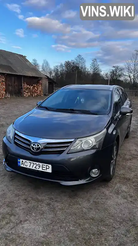 Toyota Avensis 2012, фото з оголошення 1 з 11, VIN SB1ED76LX0E095324