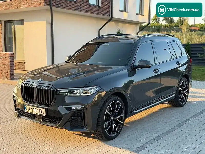 BMW X7 2021, фото з оголошення 1 з 20, VIN WBACW810809G06537